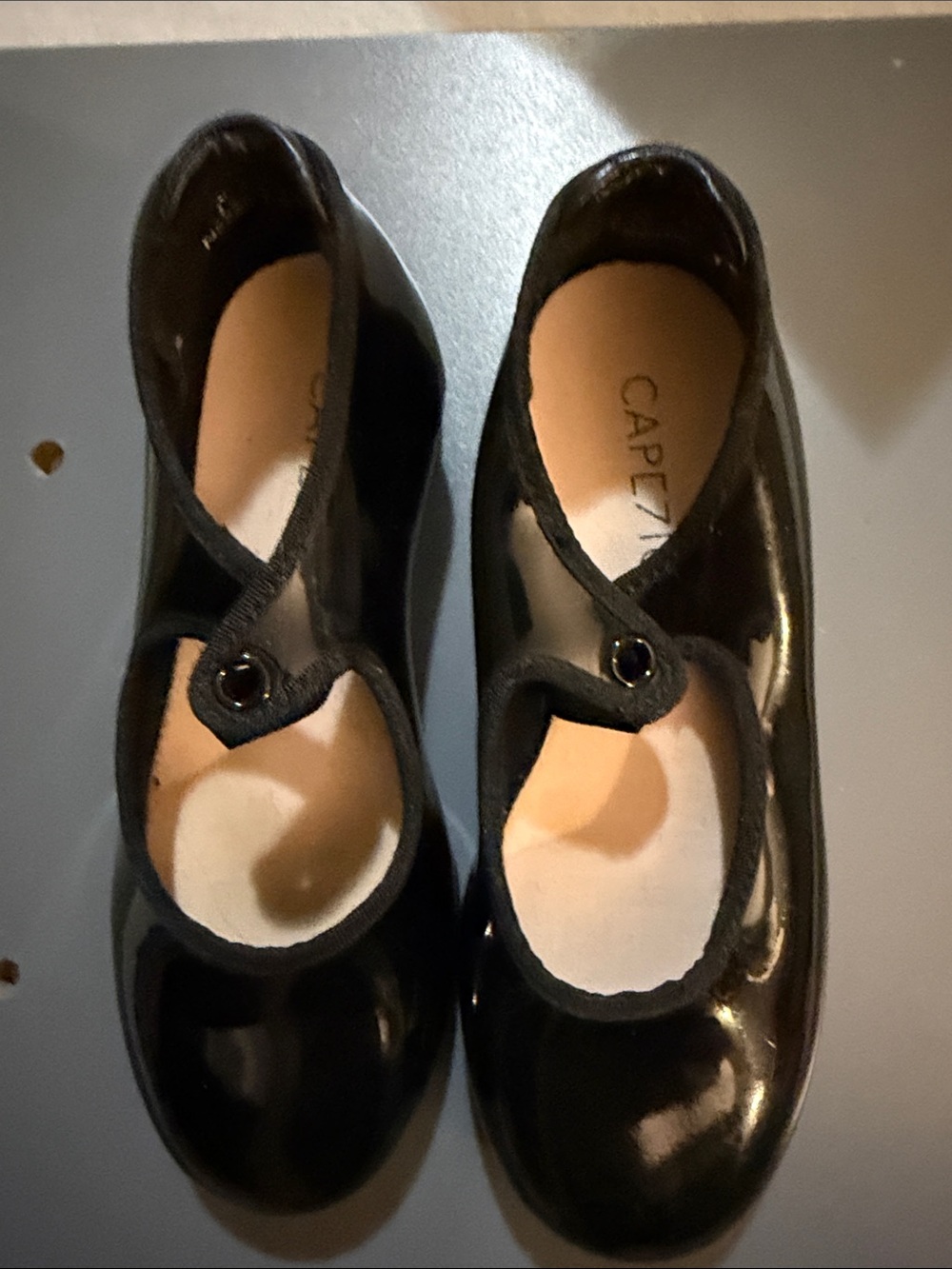 Girls' Black Patent Mary Jane Shoes 11.5